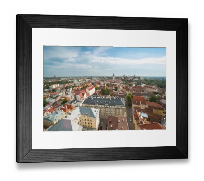 Framed Print : Panorama of Toompea district, Tallinn Framed Print : Panorama of Toompea district, Tallinn