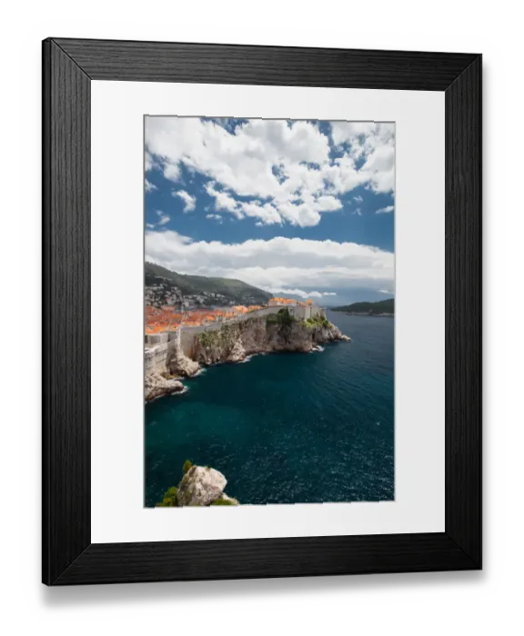 Framed Print : Dubrovnik Old Town after rain Framed Print : Dubrovnik Old Town after rain