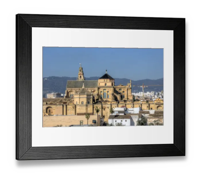 Framed Print : Cordoba old quarter and Moorish style cathedral Framed Print : Cordoba old quarter and Moorish style cathedral