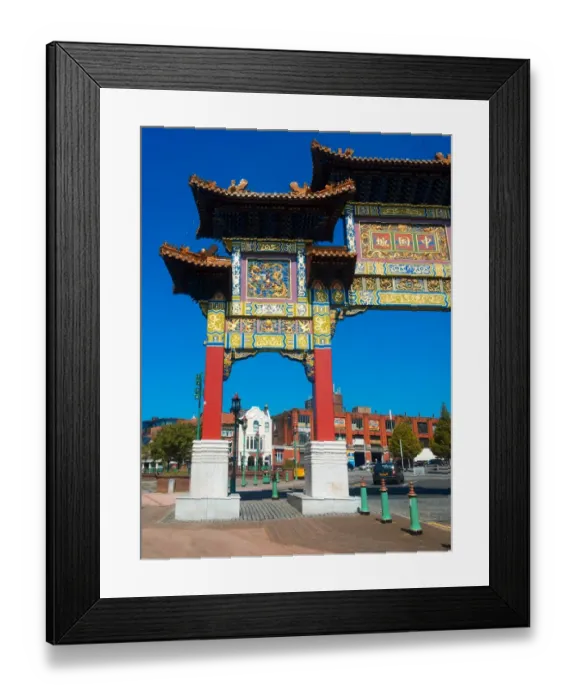 Framed Print : Liverpool, Chinese Gate Framed Print : Liverpool, Chinese Gate