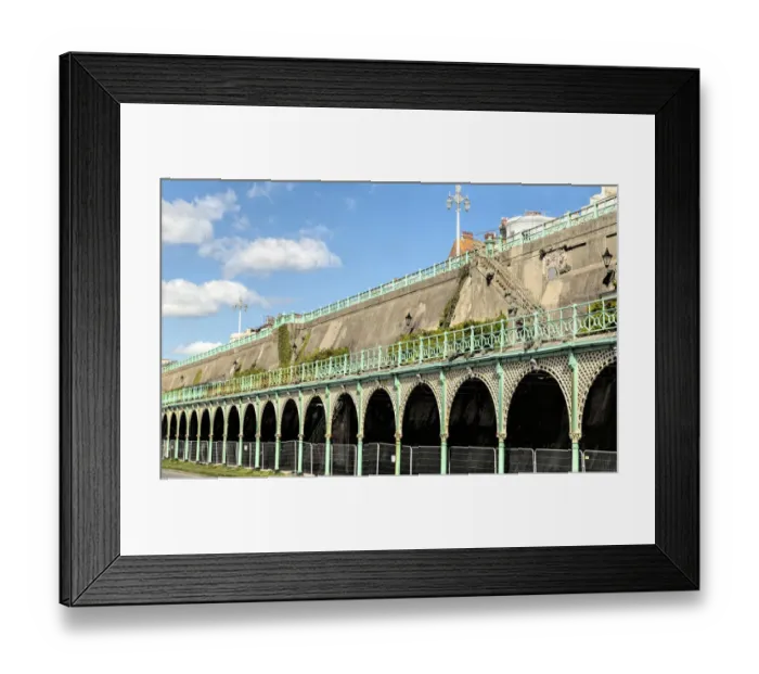 Framed Print : Vicorian arches in Brighton, Sussex, UK Framed Print : Vicorian arches in Brighton, Sussex, UK