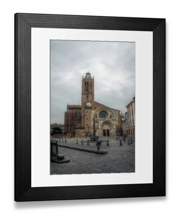 Framed Print : Toulouse Cathedral of Saint Etienne Framed Print : Toulouse Cathedral of Saint Etienne