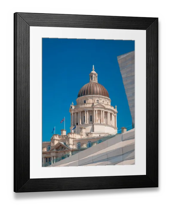 Framed Print : Liverpool, Liverpool port building Framed Print : Liverpool, Liverpool port building
