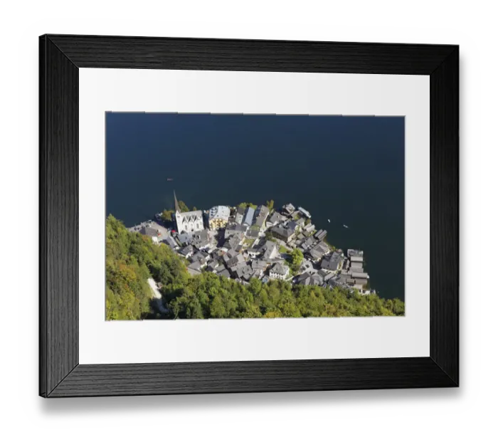 Framed Print : Lake Hallstatt or Hallstatter See, Hallstatt, Salzkammergut, UNESCO world heritage site Hallstatt-Dachstein Salzkammergut, Upper Austria, Austria Framed Print : Lake Hallstatt or Hallstatter See, Hallstatt, Salzkammergut, UNESCO world heritage site Hallstatt-Dachstein Salzkammergut, Upper Austria, Austria