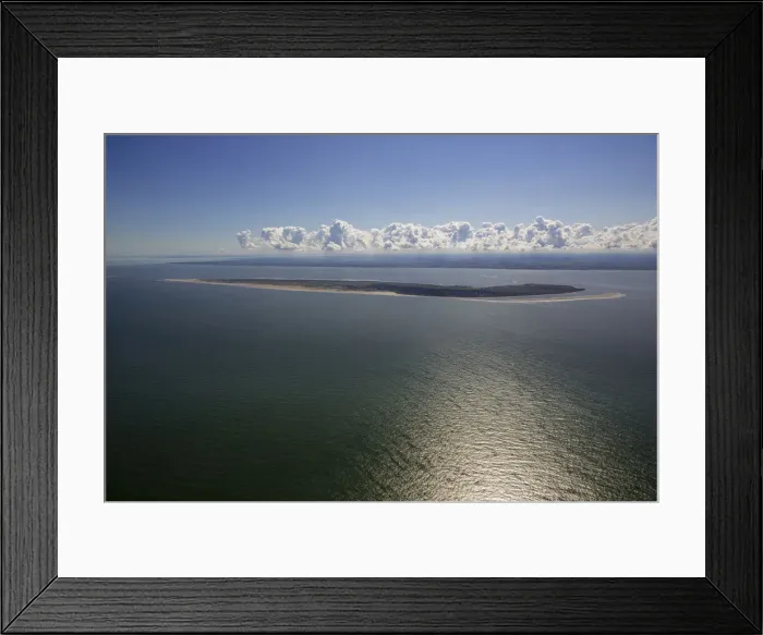 Framed Print : Aerial view, Spiekeroog, island in the North Sea, East Frisian Islands, Lower Saxony, Germany Framed Print : Aerial view, Spiekeroog, island in the North Sea, East Frisian Islands, Lower Saxony, Germany