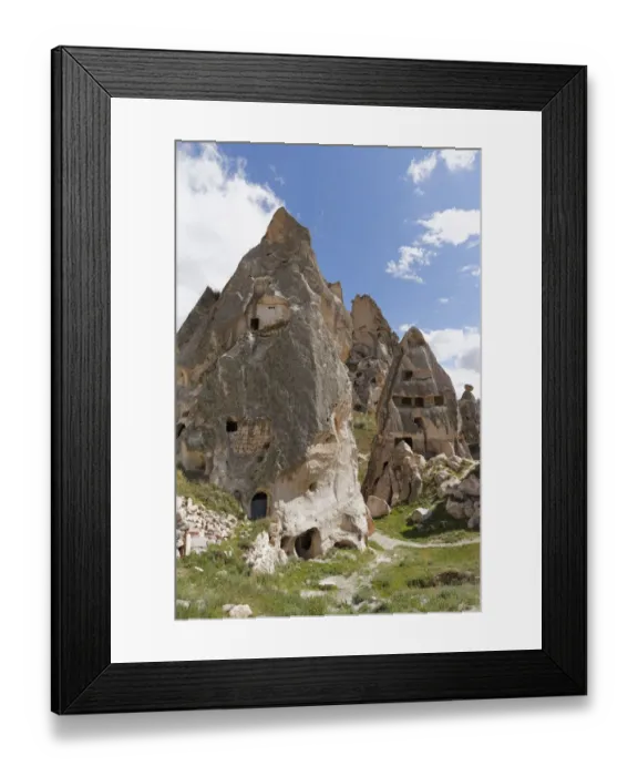 Framed Print : Tufa formations, Uchisar, Goreme National Park, Cappadocia, Central Anatolia Region, Anatolia, Turkey Framed Print : Tufa formations, Uchisar, Goreme National Park, Cappadocia, Central Anatolia Region, Anatolia, Turkey