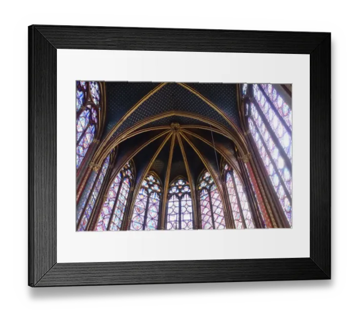 Framed Print : Sainte-Chapelle, Paris, France Framed Print : Sainte-Chapelle, Paris, France