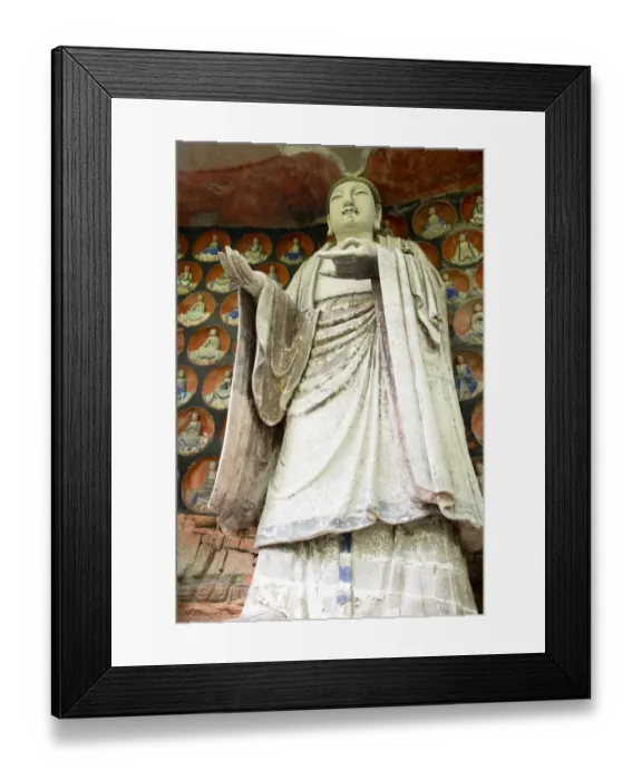 Framed Print : Rock Carvings, Baodingshan, Dazu, China Framed Print : Rock Carvings, Baodingshan, Dazu, China