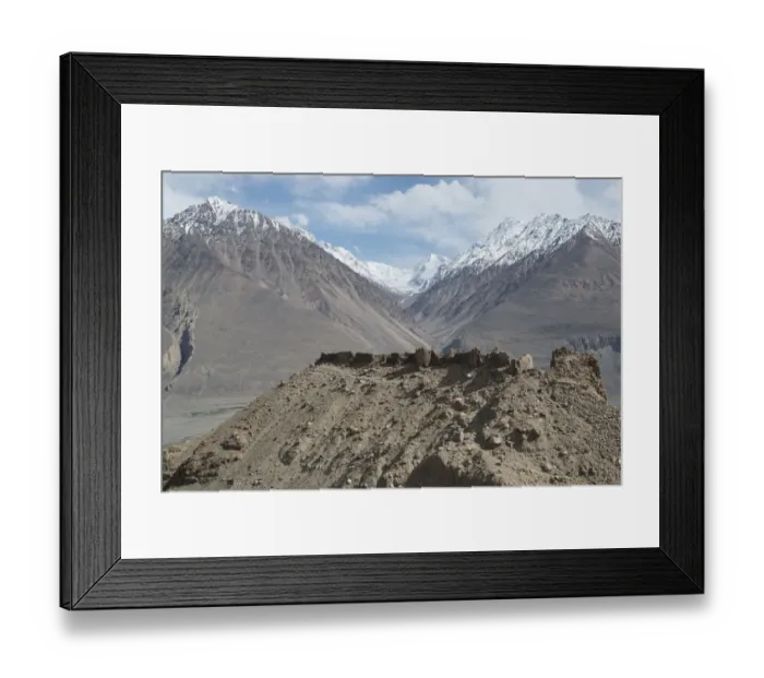 Framed Print : Qalat Yamchun. Wakhan valley. Tajikistan Framed Print : Qalat Yamchun. Wakhan valley. Tajikistan