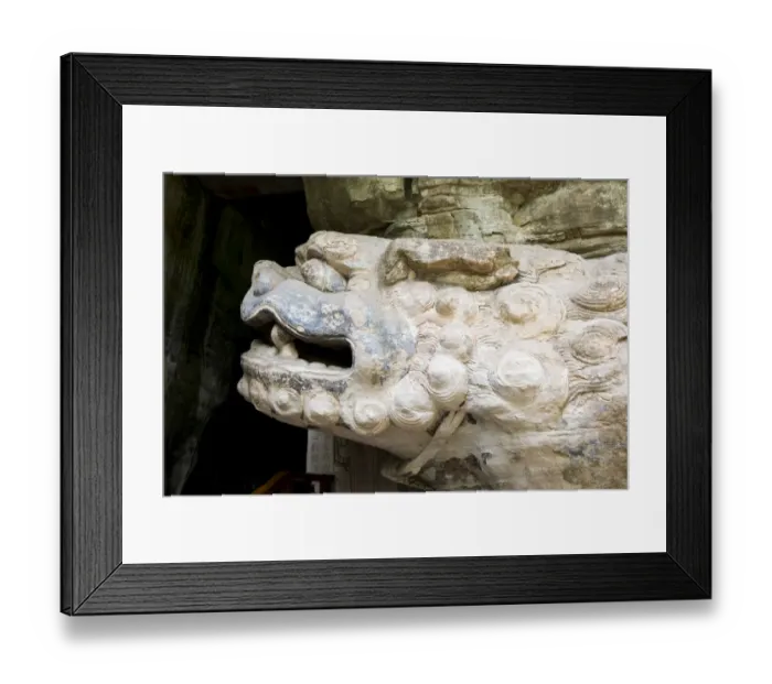Framed Print : Rock Carvings, Baoding Shan, Dazu Chongqing China Framed Print : Rock Carvings, Baoding Shan, Dazu Chongqing China