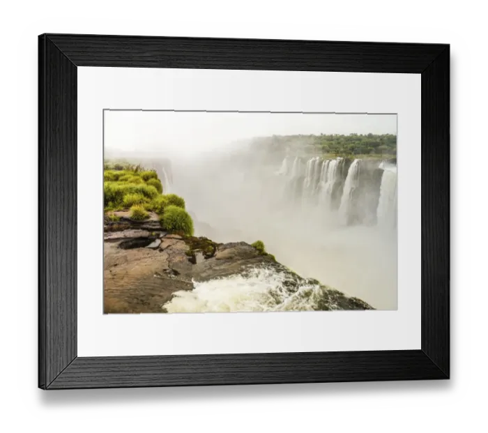 Framed Print : Mist at Devils Throat in Iguazu National Park Framed Print : Mist at Devils Throat in Iguazu National Park