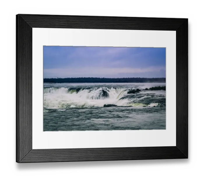 Framed Print : Devils Throat at Iguazu National Park, Argentina