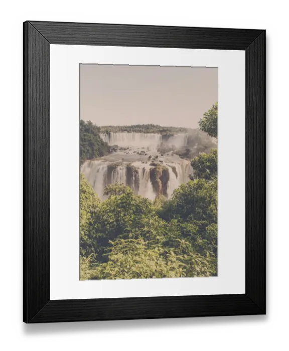 Framed Print : IguaAzu Waterfalls, brazilian side Framed Print : IguaAzu Waterfalls, brazilian side