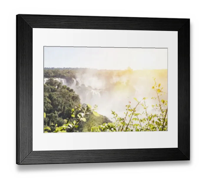 Framed Print : IguaAzu Waterfalls, Brazil, South America Framed Print : IguaAzu Waterfalls, Brazil, South America