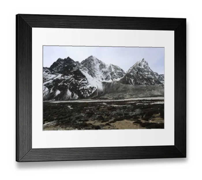 Framed Print : Arakam Tse mountain (6423 M)
