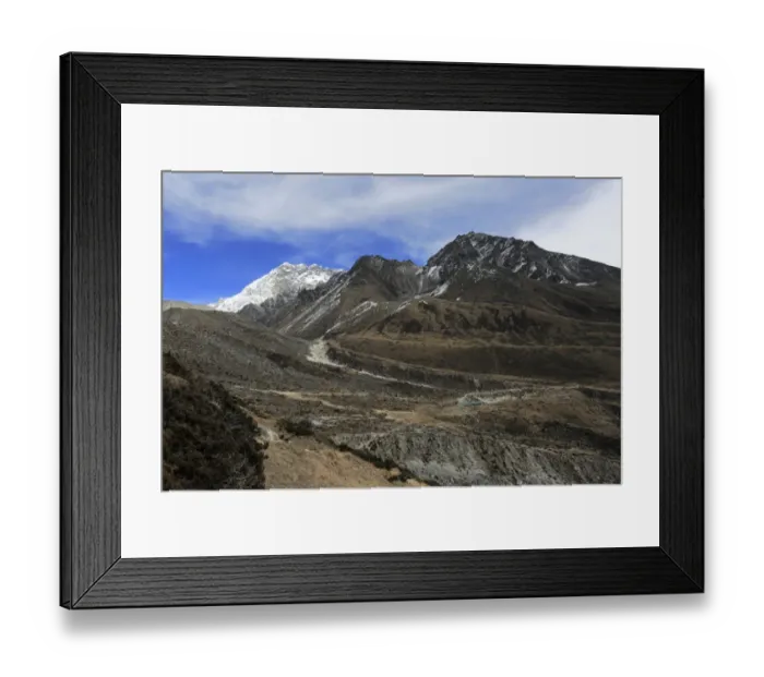 Framed Print : the Thokla Dughla Pass Framed Print : the Thokla Dughla Pass