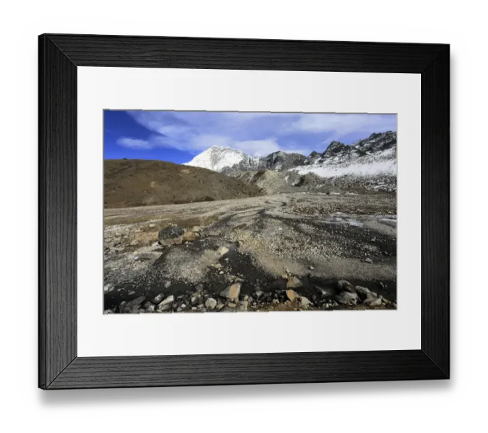 Framed Print : Summit of Nuptse mountain (7864 M) Framed Print : Summit of Nuptse mountain (7864 M)