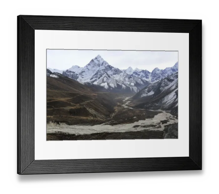 Framed Print : Pass of Pheriche Framed Print : Pass of Pheriche