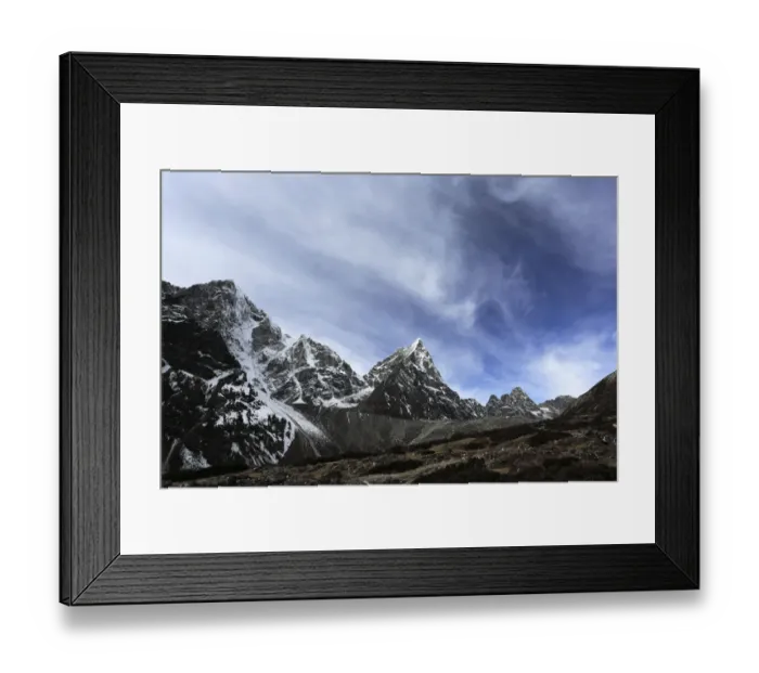 Framed Print : Arakam Tse mountain (6423 M) Framed Print : Arakam Tse mountain (6423 M)
