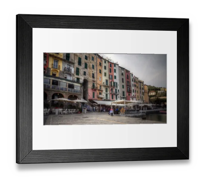Framed Print : Portovenere colourful old town marina Framed Print : Portovenere colourful old town marina