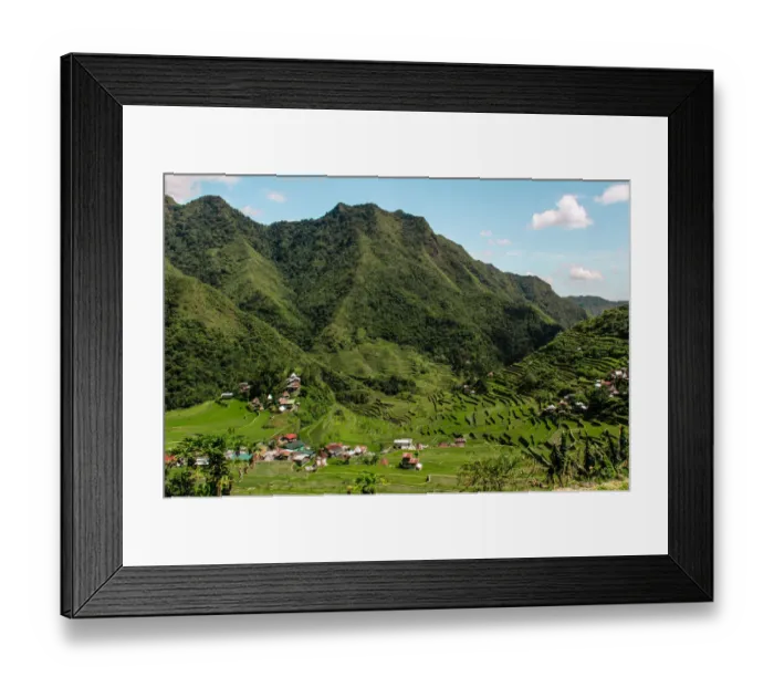 Framed Print : Rice terraces, Batad, Philippines Framed Print : Rice terraces, Batad, Philippines