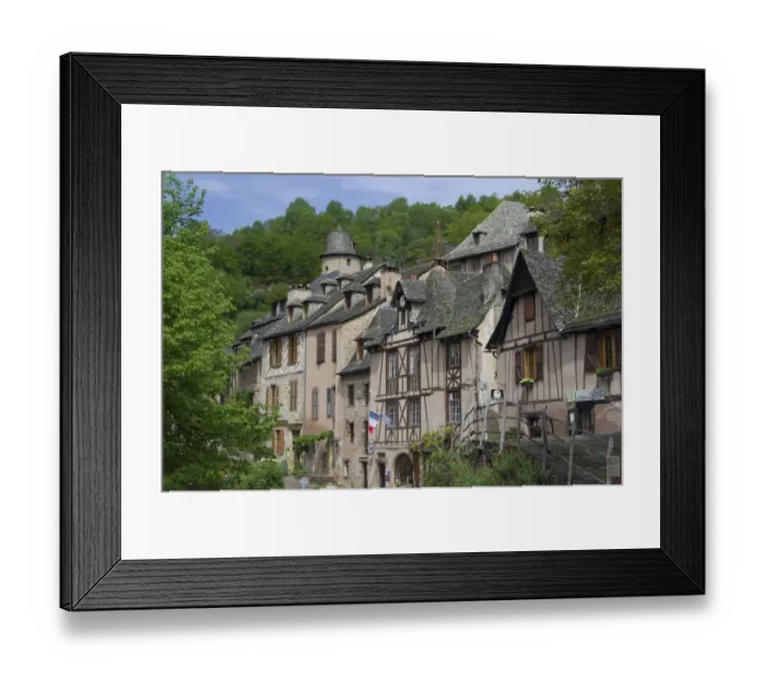 Framed Print : Conques, Aveyron Framed Print : Conques, Aveyron