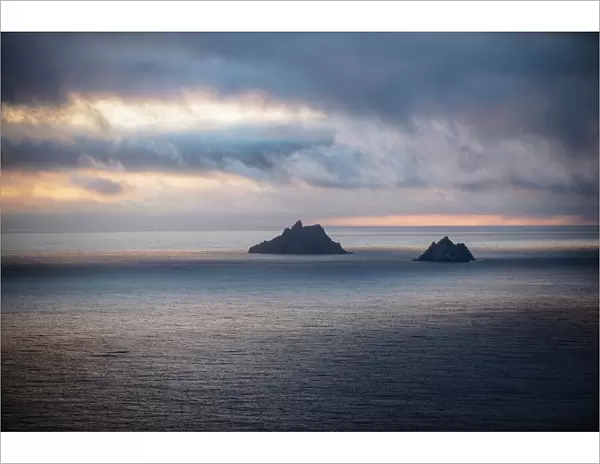 The skellig islands viewed from bolus head