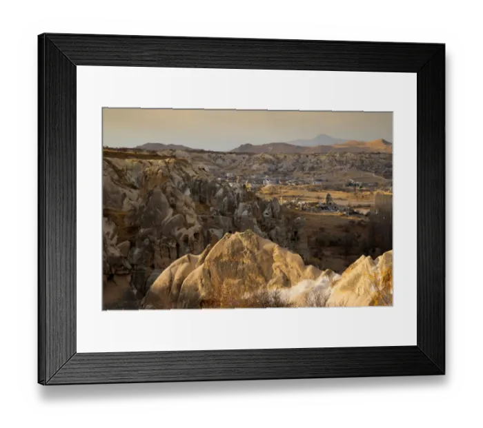 Framed Print : Fairy Chimney Rock Formations, Cappadocia