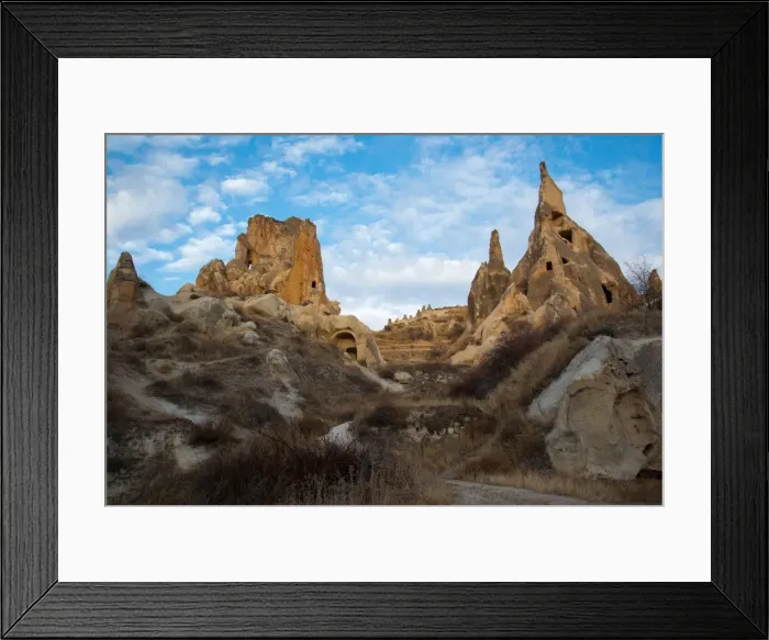 Framed Print : Fairy Chimney Rock Formations, Cappadocia Framed Print : Fairy Chimney Rock Formations, Cappadocia