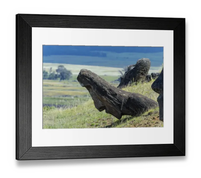 Framed Print : Rano Raraku - Easter Island