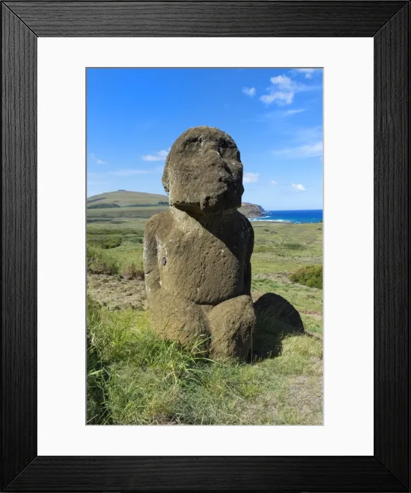 Framed Print : Rano Raraku - Easter Island Framed Print : Rano Raraku - Easter Island