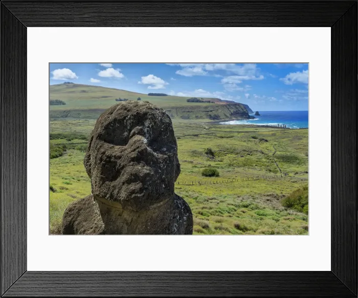 Framed Print : Rano Raraku - Easter Island