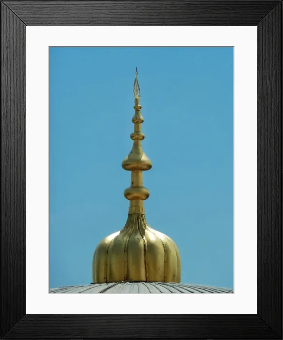 Framed Print : Golden pinnacle of the Blue Mosque, Istanbul Framed Print : Golden pinnacle of the Blue Mosque, Istanbul