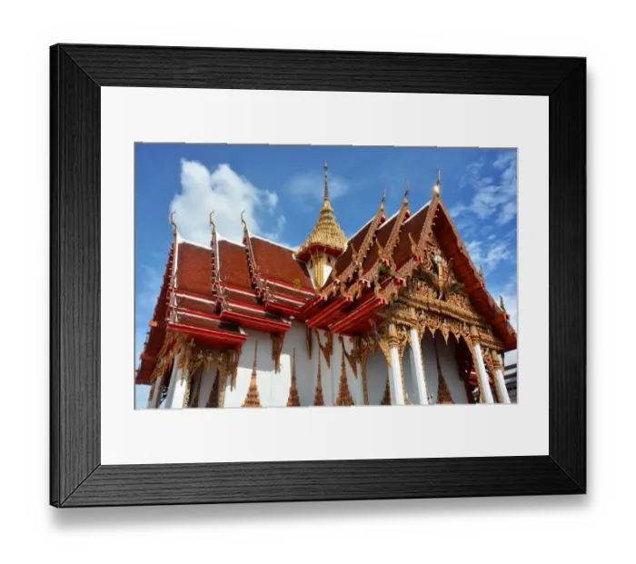 Framed Print : Wat Devaraj Kunjara Framed Print : Wat Devaraj Kunjara