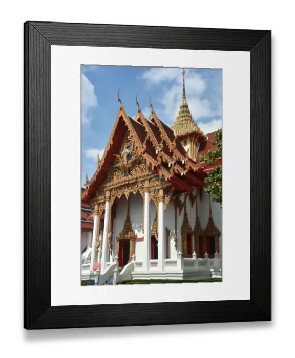 Framed Print : Wat Devaraj Kunjara Framed Print : Wat Devaraj Kunjara