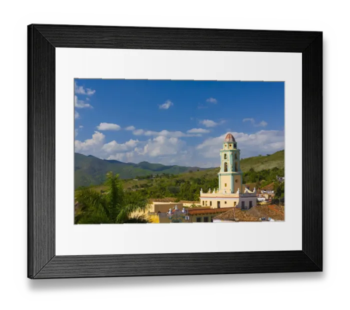 Framed Print : Bell Tower, Trinidad, Cuba