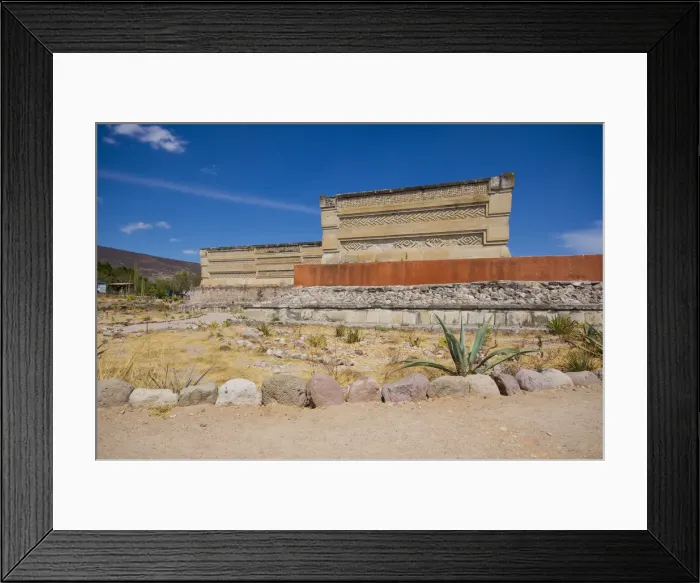 Framed Print : The Hall of the Columns at Mitla Framed Print : The Hall of the Columns at Mitla
