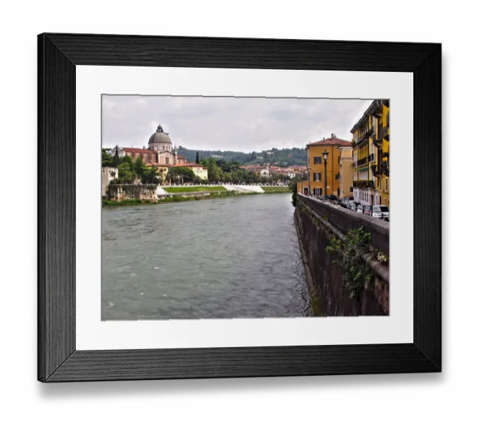 Framed Print : MonastAšre San Giorgo Verona Italy Framed Print : MonastAšre San Giorgo Verona Italy
