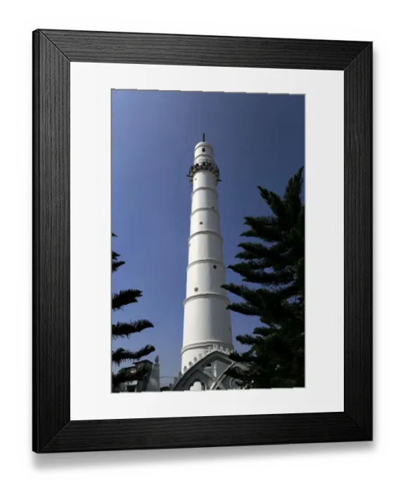 Framed Print : Bhimsen Tower or Dharahara Temple Kathmandu City Framed Print : Bhimsen Tower or Dharahara Temple Kathmandu City