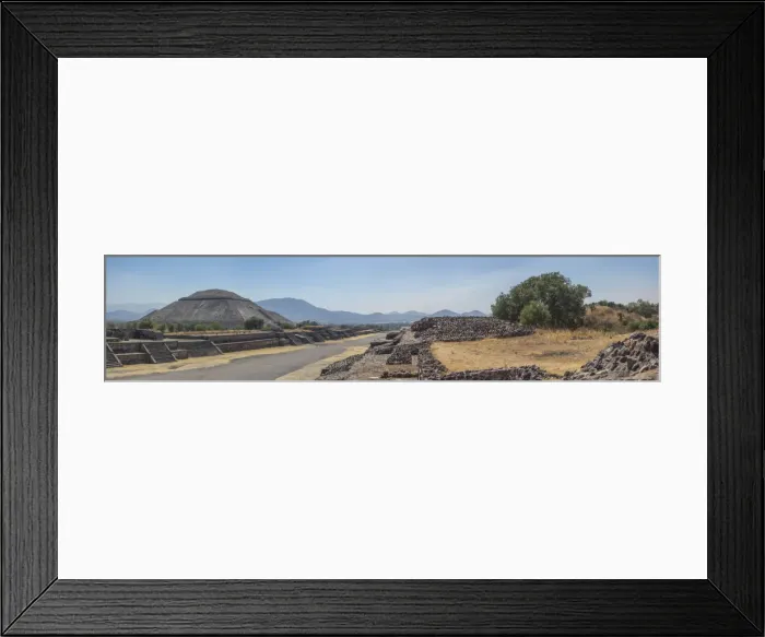 Framed Print : Teotihuacan site, Mexico Framed Print : Teotihuacan site, Mexico