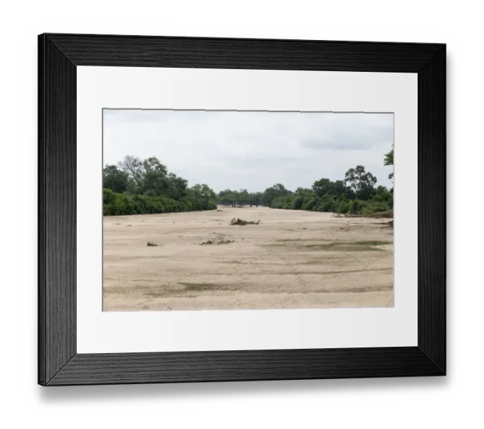 Framed Print : Dried up river bed Framed Print : Dried up river bed