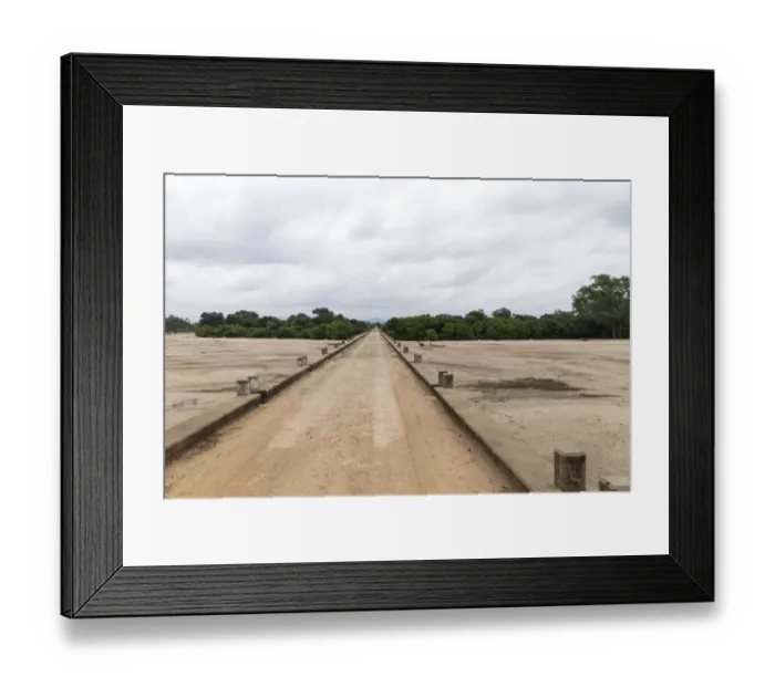 Framed Print : Dried up river bed Framed Print : Dried up river bed