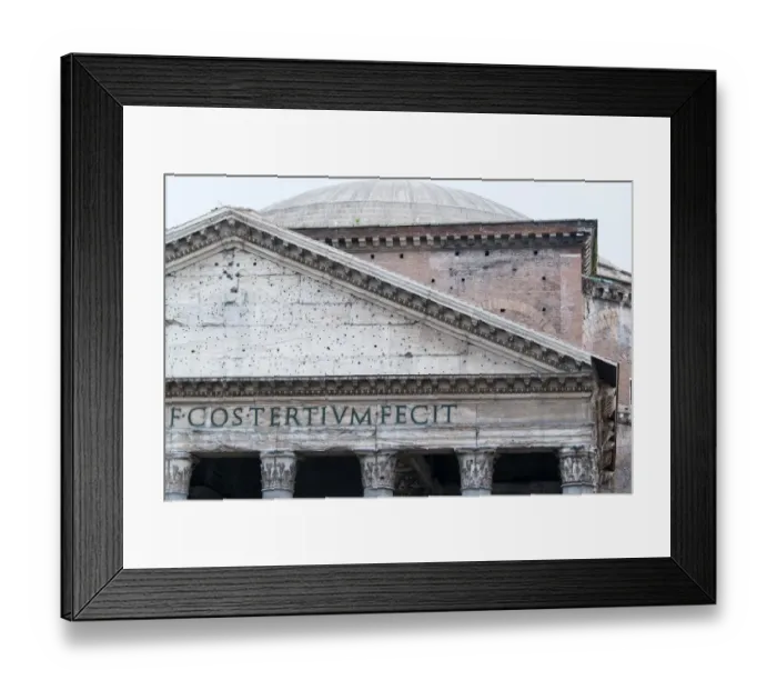 Framed Print : The old Pantheon Framed Print : The old Pantheon