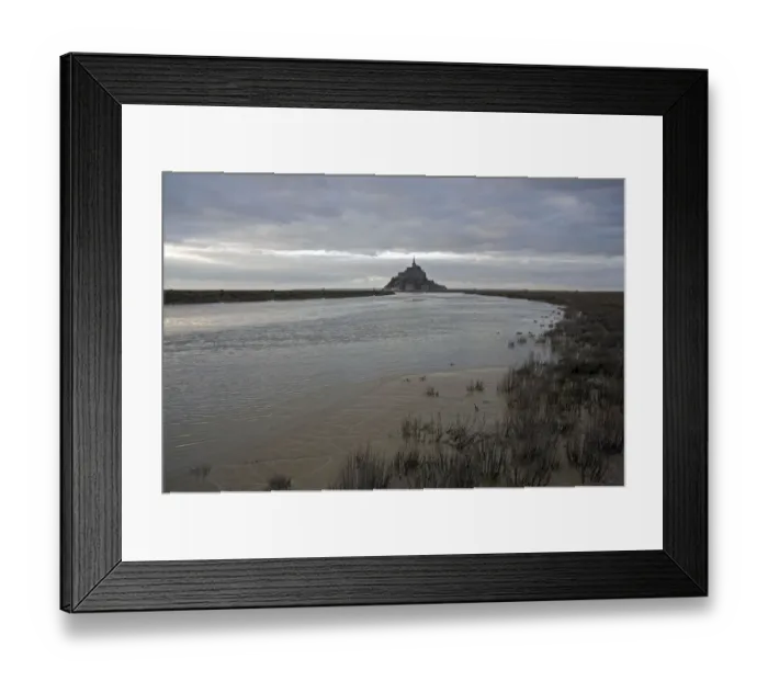 Framed Print : Mont-Saint-Miche Framed Print : Mont-Saint-Miche