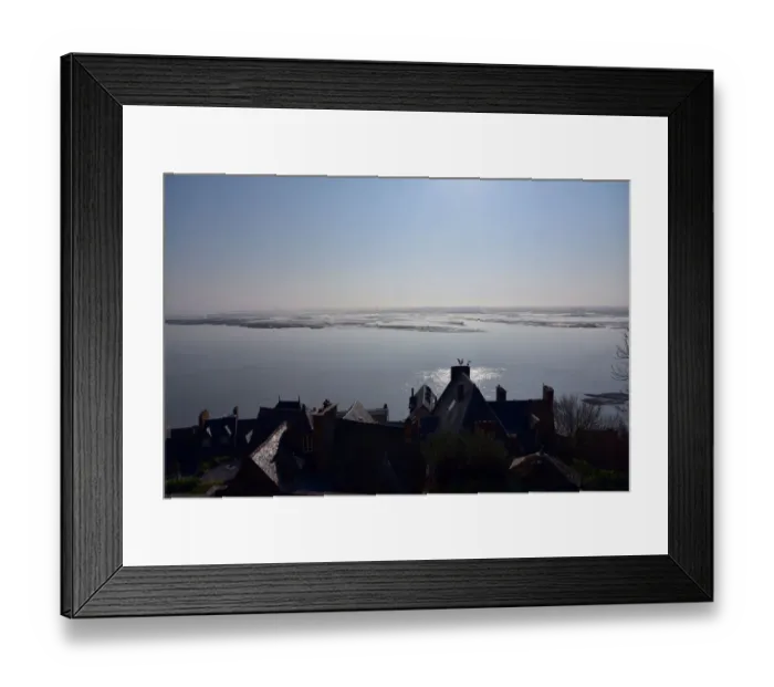 Framed Print : Mont saint michel bay Framed Print : Mont saint michel bay