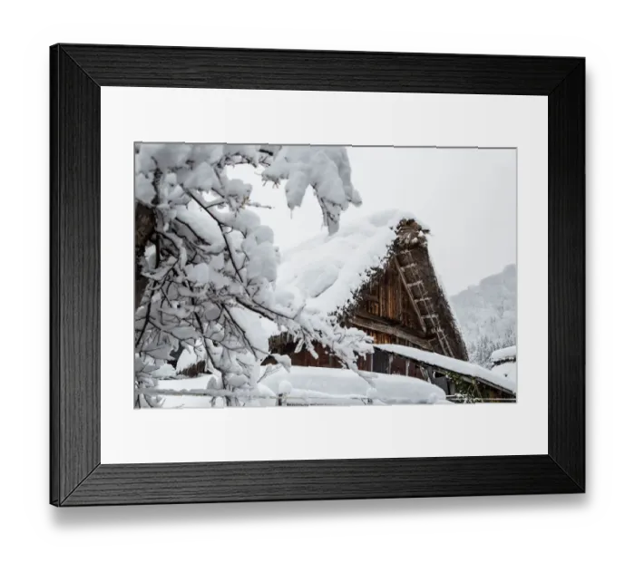Framed Print : Shirakawa-go in Gifu prefecture Framed Print : Shirakawa-go in Gifu prefecture