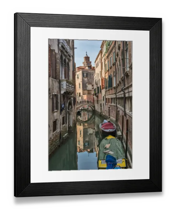 Framed Print : Canal in Venice