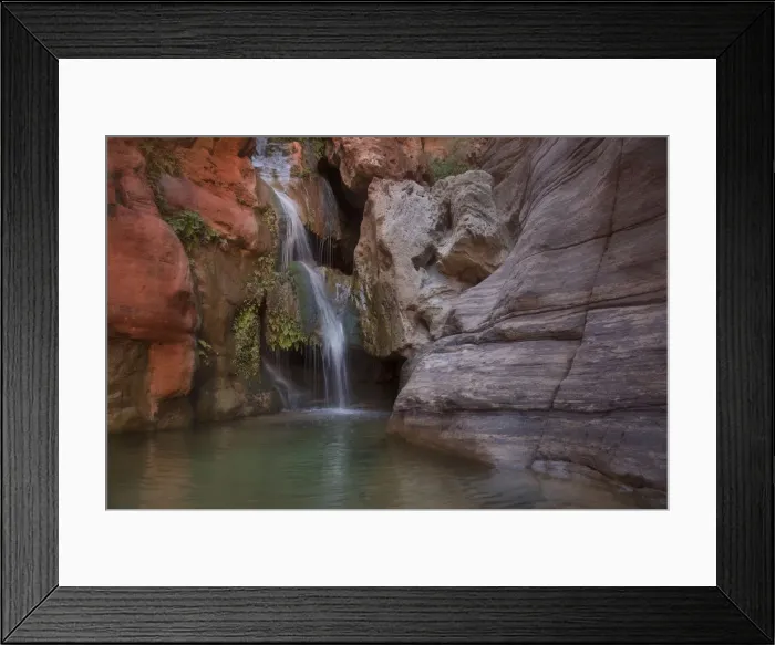 Framed Print : Elves Chasm Oasis Framed Print : Elves Chasm Oasis