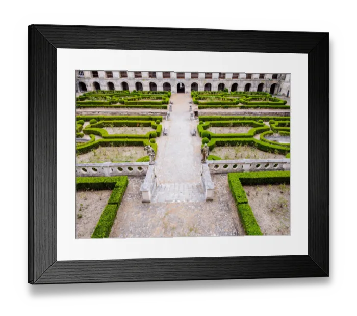Framed Print : Alcobaca monaster cloister Framed Print : Alcobaca monaster cloister