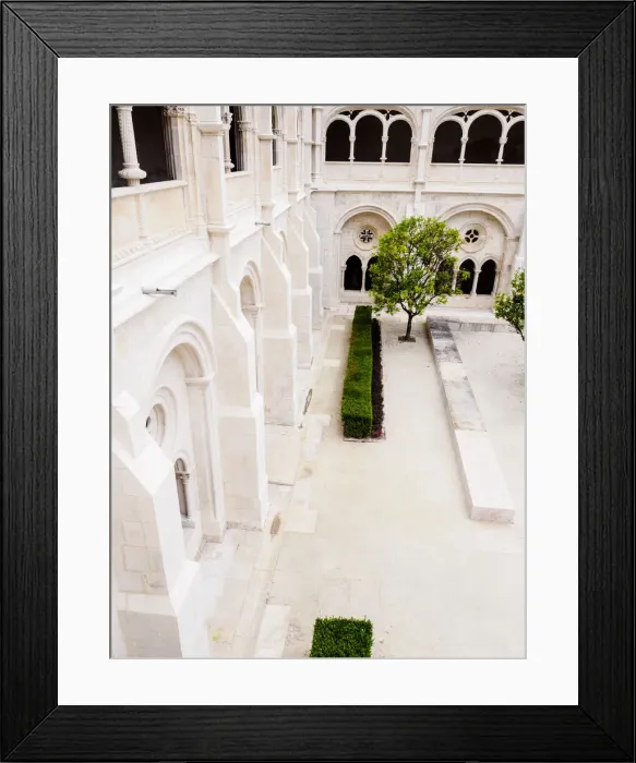 Framed Print : Alcobaca monasteyr cloister Framed Print : Alcobaca monasteyr cloister